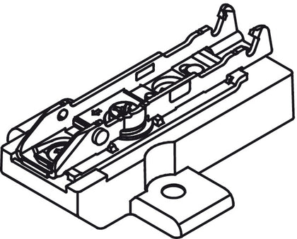 Tiomos 6mm M.Plt 2prt Click 2 Cruci Hos