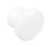 Iris Knob Ceramic White D38x30mm