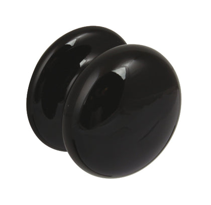 Victoria Knob Ceramic Black D50x39mm