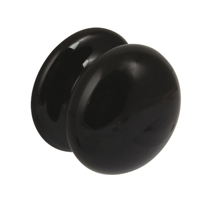 Victoria Knob Ceramic Black D38x30mm