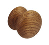 Knob Unfinished Oak D44x39mm