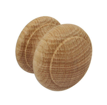 Knob Unfinished Oak D44x38.5mm