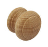Knob Unfinished Oak D44x38.5mm