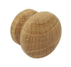 Knob Unfinished Oak D39x28mm