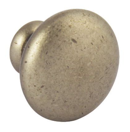 Sorrento Knob ZA Ant Pewter D35x27mm