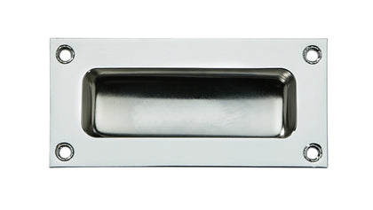 Inset Hdl Brass Sat Chrome 89x42mm