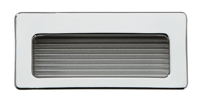 Inset Hdl Brass Pol Chr/Matt 114x43mm