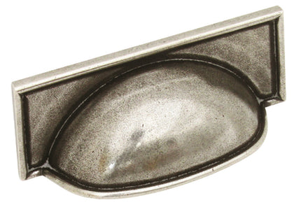 Lamont Cup Handle Rect Pewter 64mm cc