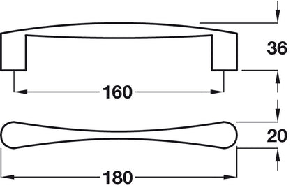 Devon D Pull Hdl ZA SSE 160mm cc