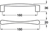 Devon D Pull Hdl ZA SSE 160mm cc