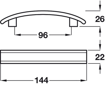 Daria Bow Hdl ZA PC/SSE 96mm cc