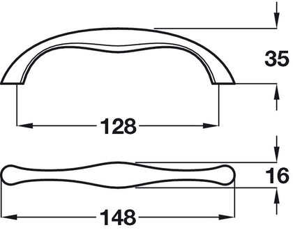 Grace Bow Hdl ZA SS Effect 128mm cc
