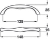 Grace Bow Hdl ZA SS Effect 128mm cc