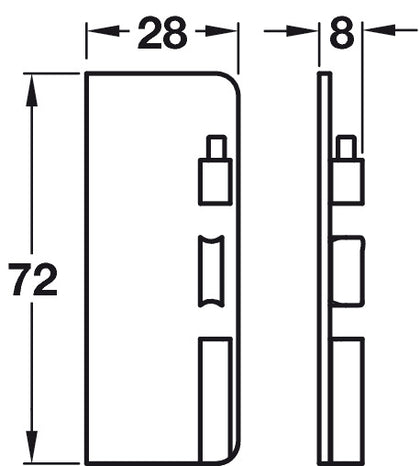 Gola Sys C+ Trim Caps for Prof Alu Gph