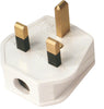 3 Pin Mains UK Plug 13 Amp White