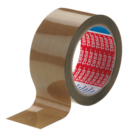 Tesa Solvent Rubber Pack Tape 66m 48mm