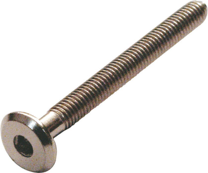 Connecting Bolt Flat End M6x15mm St BZP