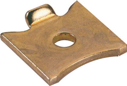 Shelf Support Stud 19x20mm Sgl St Dk Brz