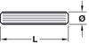 Beechwood Dowel D8mmx50mm