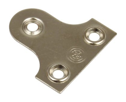 Mirror Plate 38x38mm St Nickel
