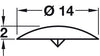 Cover Caps D14mm for Screws PF Beech