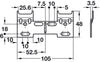 Koala Double Wall Fixing Plate SZP