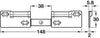 Libra H1 Cabinet Hanger Conc UH SZP