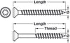 Spax Screw Csk TS15 D3.5x30mm SS