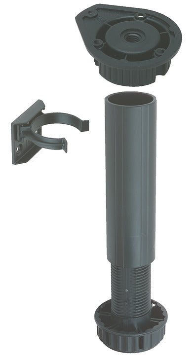 Plinth Feet Set 150mm Screw Pl Black