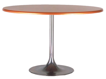 Sgl Col Table Base D550x720mm Pol Alu