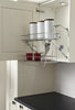 Pull Down 2-Tier Wire Shelf Gas 500mm CP