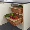 Wicker Baskets/Runs Set 500mm Oak/P.Nat