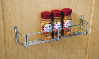 Spice/Pack Rack 1-Tier Mesh 300x55mm