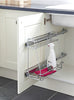 PO Baskets 2-Tier Linear Chrome UH 300mm