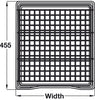 PO Wire Bskt Set 25kg 400mm Msh St PC