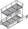 PO Storage Basket Set Lin Base 300/200mm