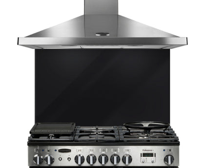 RM 10755 Splashback 100 Glass Black