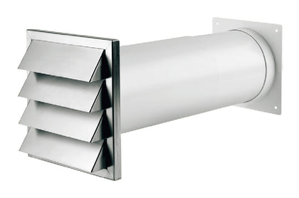 Compairflow 125 Wall Vent w Blind Sys SS