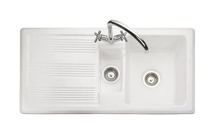 RM CPL10102WH/ Portland Ceram 1.5B Sink