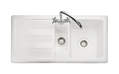 RM CPL10102WH/ Portland Ceram 1.5B Sink