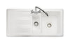 RM CPL10102WH/ Portland Ceram 1.5B Sink