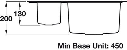 RM PAR3115CW/ Paragon Ign 1.5B Sink Wht