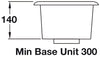 RM KUB18/ Atlan.Kube 210mm 1.0B Sink