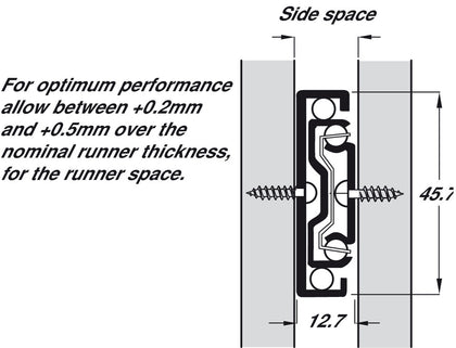 3832 BB DrwRun Full 49kg 650mm Cor