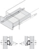 Drawer Runner Roller/Base Sgl 30kg 500mm Brw