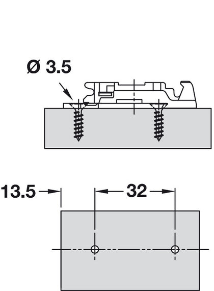 Nexis 2mm M.Plt 2prt Click St.Cam Hos
