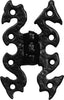 Decorative Hinge Black 44x70mm