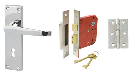 Lever Hdl Set Straight Lock ZA PC BOM