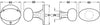 Kirkpatrick Oval Dr Knob Rim C.Iron BA