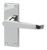 Victorian Lvr Hdls/Plt Plain Latch EB